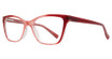 Affordable Designs Eyeglasses Wyoming Burgundy