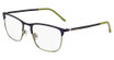 Flexon Eyeglasses FLEXON E1148 MATTE NAVY/ OLIVE/413