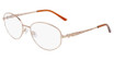 Marchon NYC Eyeglasses TRES JOLIE 206 TAUPE/204
