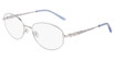Marchon NYC Eyeglasses TRES JOLIE 206 SILVER/040