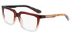 Dragon Eyeglasses DR2048ATH BROWN GRADIENT/ APRICOT RESIN/232