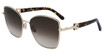 Ferragamo SF312SR GOLD/KHAKI GRADIENT/750