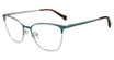 Lucky Brand Eyeglasses VLBDK14 Teal 0TEA