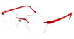 STEPPER Eyeglasses 73457 STS Red/RED