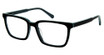 VAN HEUSEN Eyeglasses H222 Black/BLK