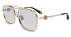 Roberto Cavalli Eyeglasses SRC059M Shiny Grey Gold 8FFX