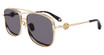Roberto Cavalli Eyeglasses SRC059M Shiny Total Rose Gold 0300