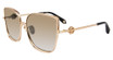 Roberto Cavalli Eyeglasses SRC079M Shiny Copper Gold 8FCG
