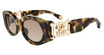 Roberto Cavalli Eyeglasses SRC064 Shiny Vintage Havana 0AGG