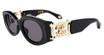 Roberto Cavalli Eyeglasses SRC064 Shiny Black 0700