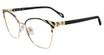 Just Cavalli Eyeglasses VJC072 Shiny Rose Gold w/Black Parts 0301