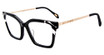 Just Cavalli Eyeglasses VJC075 Shiny Black 0700