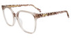 Just Cavalli Eyeglasses VJC082 Transparent Beige 07T1