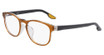Nike Eyeglasses NIKE 7162LB CRYSTAL BUTTERSCOTCH/CLEAR/217