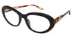 Coco & Breezy Eyeglasses CBBLESSED BLACK-TORTOISE-GOLD/101