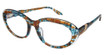 Coco & Breezy Eyeglasses CBBLESSED BLUE-MARBLED- GOLD/102