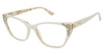 Jimmy Crystal New York Eyeglasses Napa Ivory/IVORY