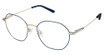 Superflex Eyeglasses SF-1175T TEAL GOLD/M204