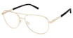 Superflex Eyeglasses SF-654 SHINY GOLD/S111