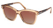 Tom Ford Eyeglasses FT1087 shiny light brown / gradient brown/45F