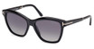 Tom Ford Eyeglasses FT1087 shiny black / smoke polarized/01D