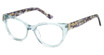 Juicy Couture Eyeglasses JU 255/G CRY GRN/00OX