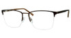 Claiborne Eyeglasses CB 276 MTT BROWN/0YZ4