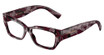 DOLCE & GABBANA Eyeglasses DG3387 PEARL HAVANA PURPLE/3464