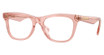 BURBERRY KIDS Eyeglasses JB2012 TRANSPARENT PINK/4214