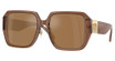 Versace Eyeglasses VE4472D DARK TRANSPARENT BROWN/5028/O
