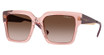 Vogue® Eyeglasses VO5553S TRANSPARENT DARK PINK/286413