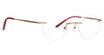Totally Rimless Eyeglasses Infinity 04 373 ROSE/GOLD/RGD