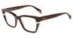 Police Eyeglasses VPLN52M Shiny Dark Havana 0752