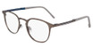 Flexon Eyeglasses FLEXON E1150 MATTE GUN/ MARINE/073