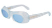 Ferragamo Eyeglasses SF2030S TRANSPARENT AQUA/451