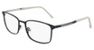 Flexon Eyeglasses FLEXON E1149 MATTE MARINE/ GREY/415