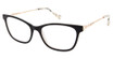 BETSEY JOHNSON Eyeglasses CLASSY LADY Black/BLK