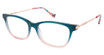 BETSEY JOHNSON Eyeglasses CLASSY LADY Green/GRN