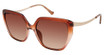 BETSEY JOHNSON Eyeglasses CALL ME Brown/BRN