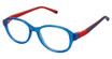 Life Italia Eyeglasses NI-154 COBALT RED/3