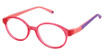 Life Italia Eyeglasses NI-155 FUCHSIA CORAL/3