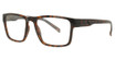 Hudson Optical Eyeglasses H13 Brown Amber/BRNAMB