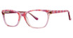 kensie Eyeglasses Silly Bubblegum Stars/BG