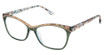 FYSH Eyeglasses FYSH 3746 EMERALD COFFEE/S416