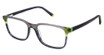 Superflex Eyeglasses SFK-308 GREY TEAL LIME/S403