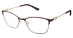 Superflex Eyeglasses SF-659 AUBERGINE GOLD/M107