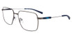 Fila Eyeglasses VFI534 Shiny Gunmetal 0568