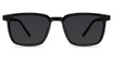 Eco Eyeglasses FORREST SUN CLIP BLACK/BLK