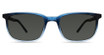 Eco Eyeglasses BRIAR SUN CLIP BLUE CRYSTAL/BCRY