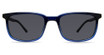 Eco Eyeglasses BRIAR SUN CLIP BLUE/BLUE
